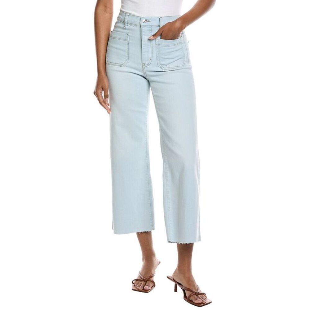 Frame Denim Women's Straight Leg Jeans in Light Blue